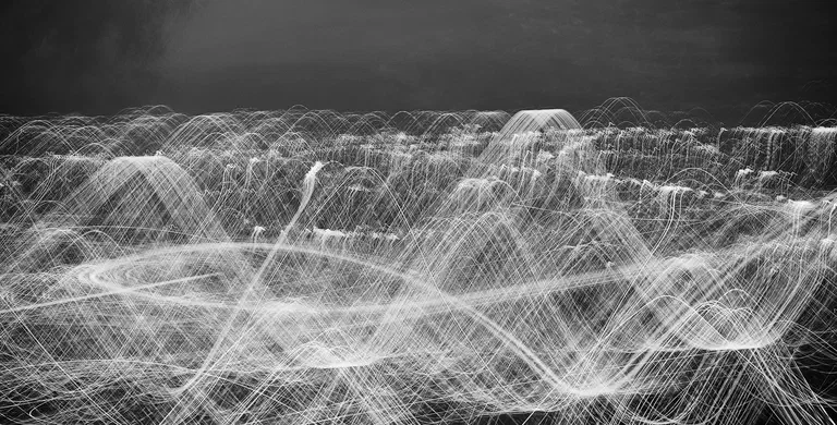 Abstract network image representing connected operating systems.