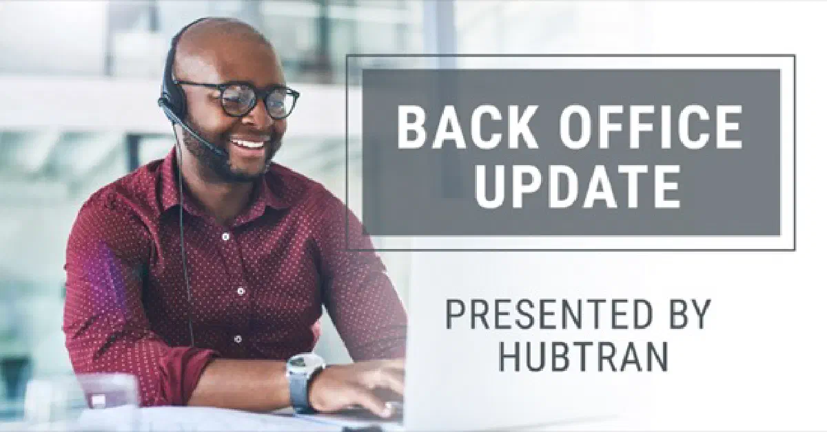 HubTran's Freightwaves Back-Office Update